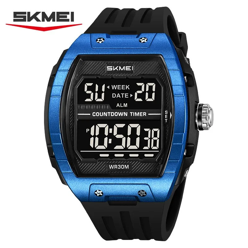 

Наручные часы OutdoDigital SKMEI 2421, водонепроницаемые мужские часы с двойным дисплеем