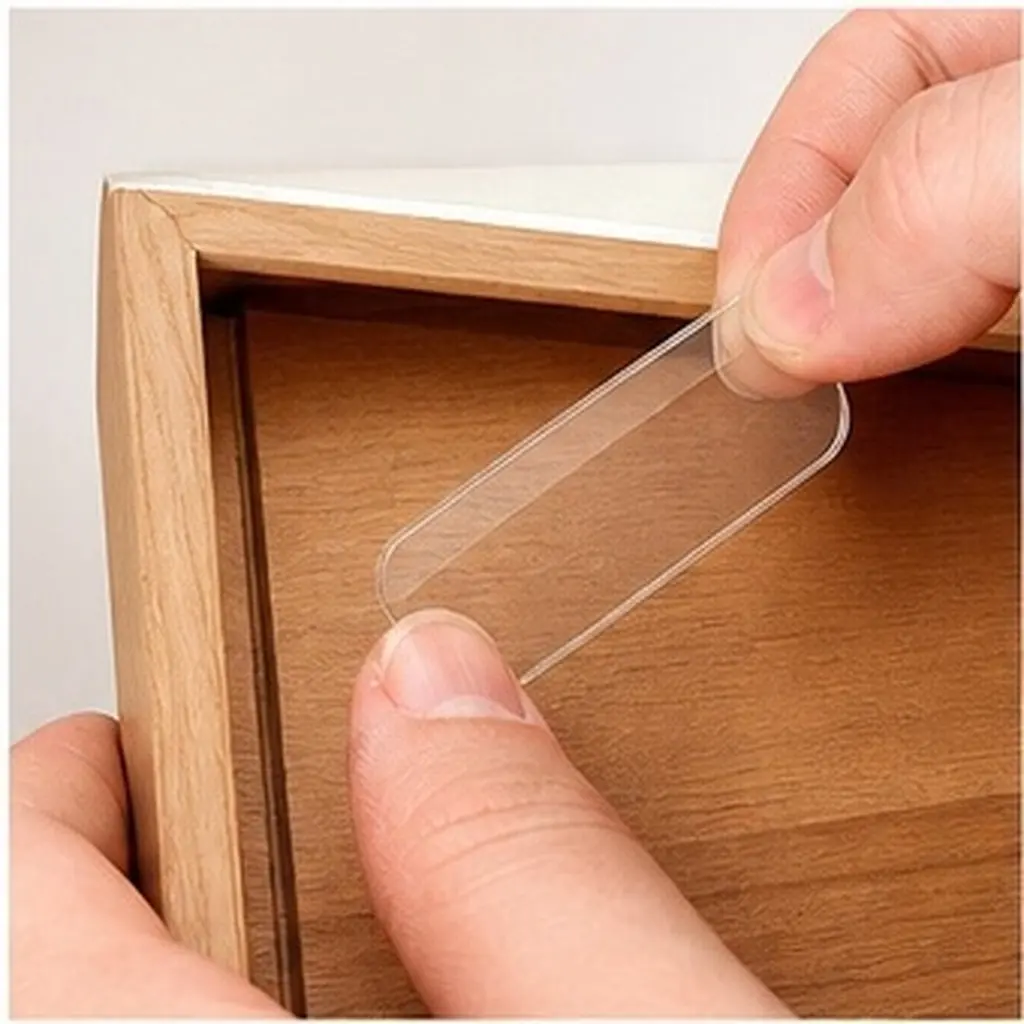 2 Boxes Transparent No-Trace Double-Sided Adhesive Tape Strong Sticky Removable Washable Multipurpose DIY Spring Festival