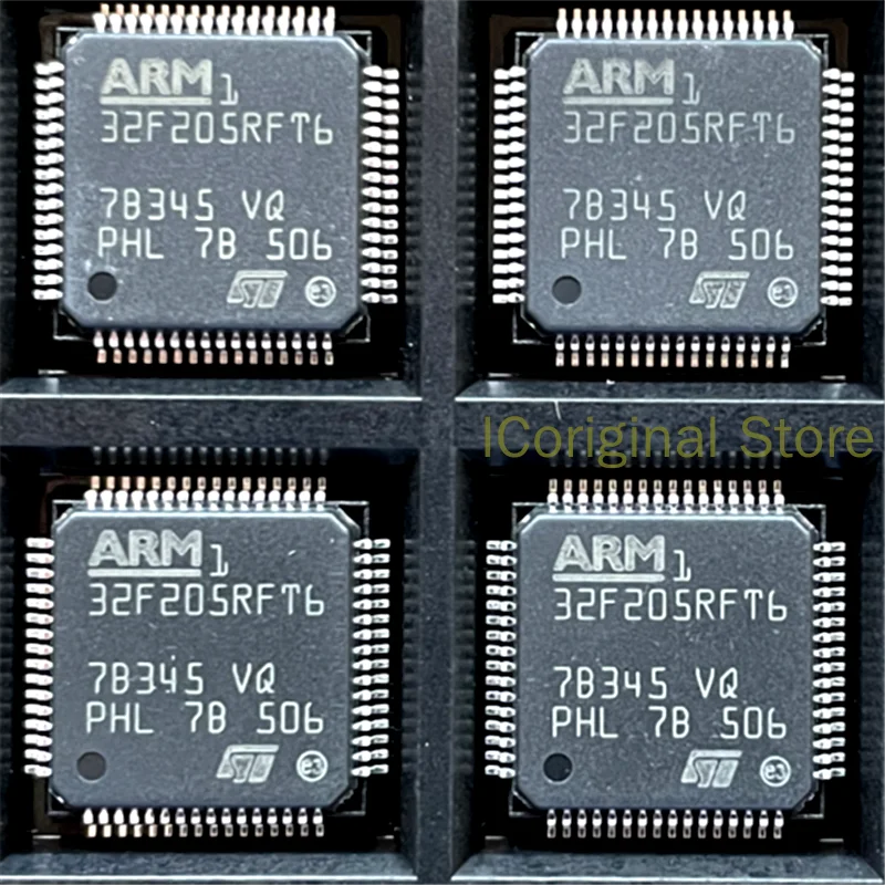 Originele Chip St Op Voorraad STM32F205RFT6 De Arm Microcontroller Mcu 32BIT Arm Cortex M3 Connecti 205RFT6 RFT6