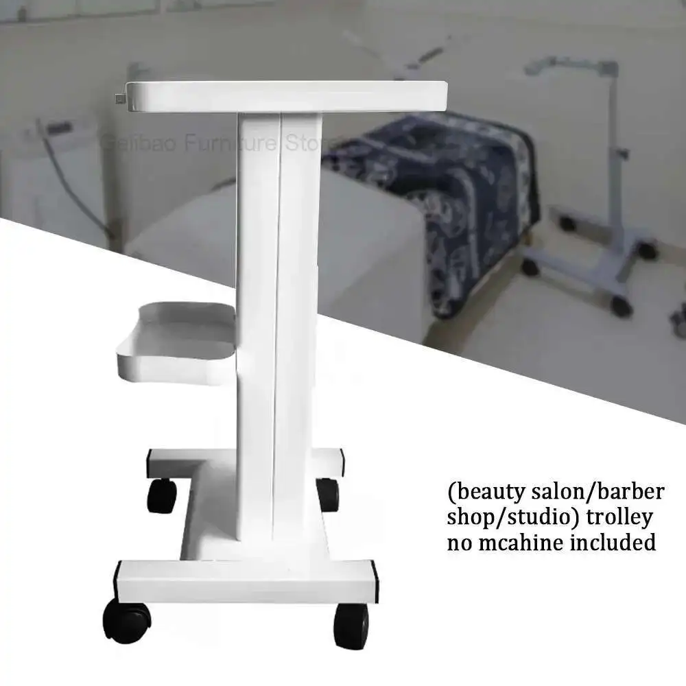 

Salon Trolley For Beauty Equipment Rolling Cart With Stand Wheel Stand Beauty Spa Accessory Hair Makeup Trolley Salon Furniture