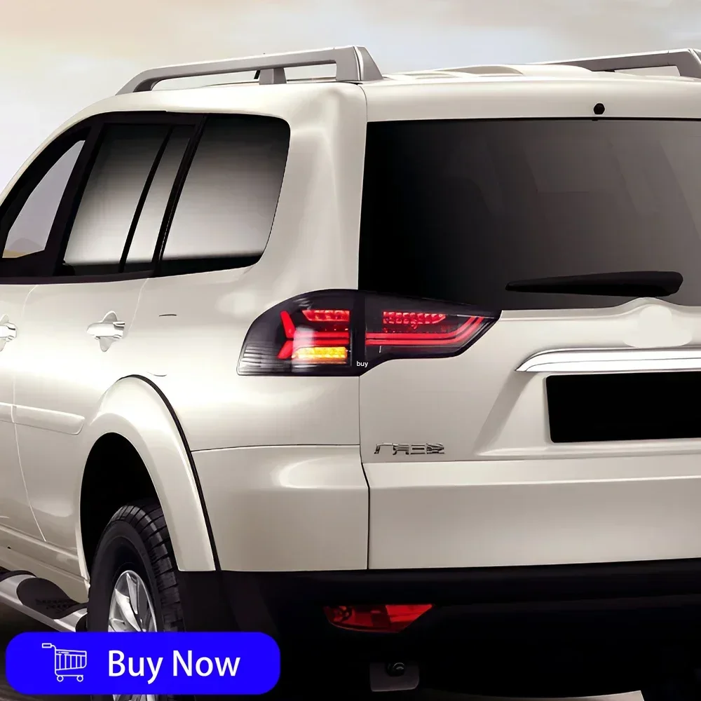 

For Mitsubishi Pajero 2011-2015 Car Taillights Assembly Upgrade Highlight LED Auto Rear Lamps Flashing Taillight Car Accessories