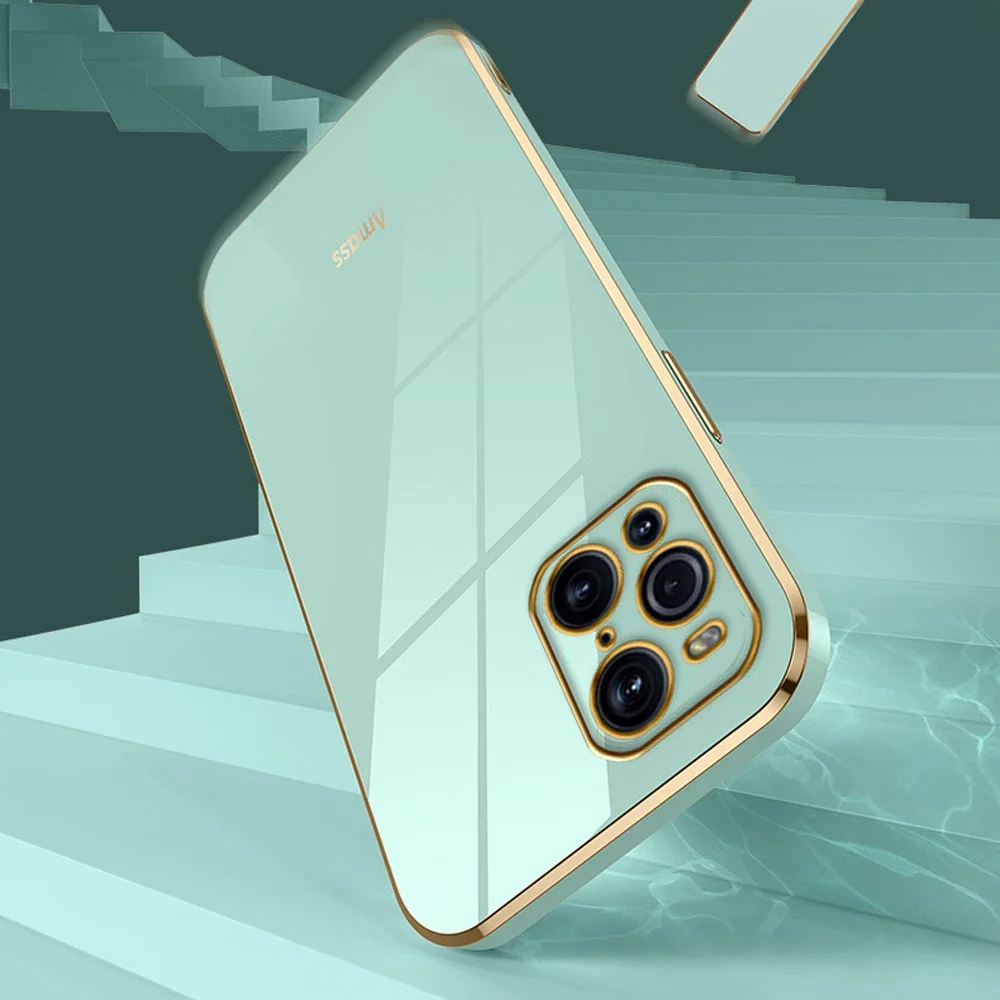 ل ممن لهم البحث X3 حافظة فاخرة مربع تصفيح ممن لهم البحث X3 برو جراب هاتف X3Pro للصدمات سيليكون الغطاء الخلفي PEDM00 CPH2173