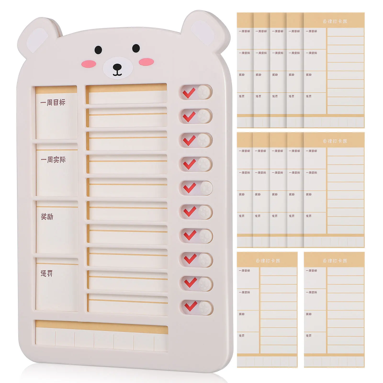 

Weekly Goal Planner Time Management Tool Premium Weekly Organizer For Women Daily Task Tracker Self Care Habit Builder