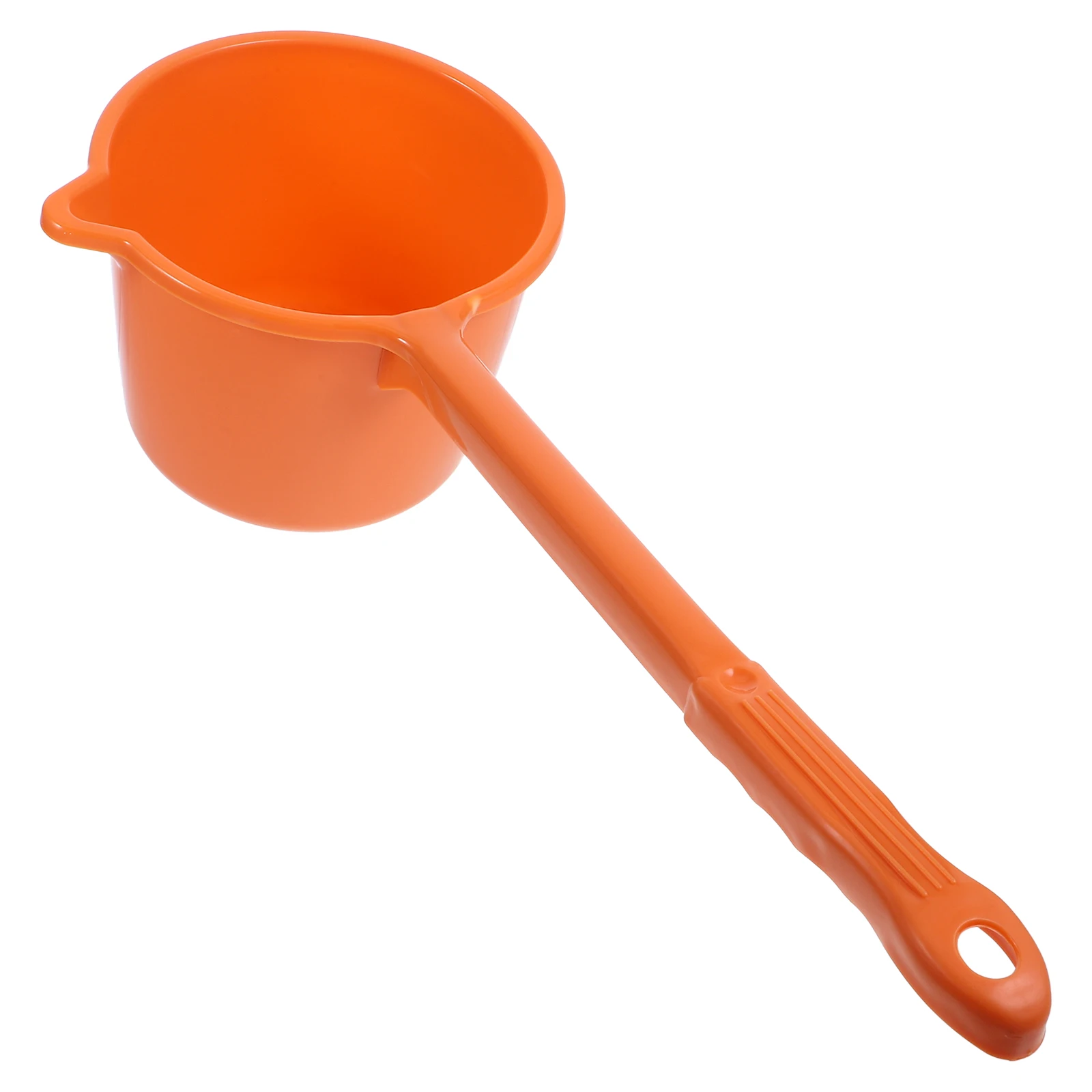 

Long Handle Water Ladle Ergonomic Thickened Handle Bathing Shower Ladle Multipurpose Household Water Scoop for Sauna Bathroom