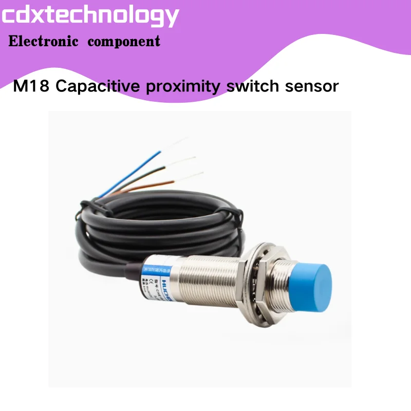 M18 Capacitive proximity switch sensor LJC18A3-B-Z/BX/AX/BY/AY/EZ three wire normally open 24V