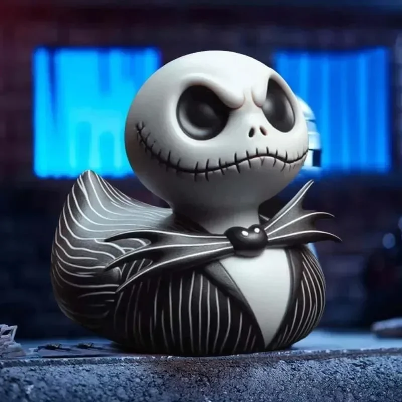 هالوين الشر بطة أنيمي الشكل سلسلة الرعب دمية مذهلة مثيرة الجنة تمثال مخيف زخارف مكتب جمع لعبة هدية