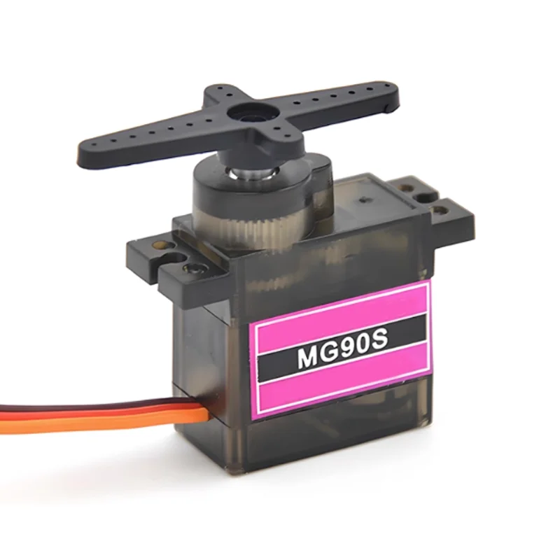 2/5/10PCS MG90S Micro Servo Motor Metal/Plastic Gear 180° Analog RC Servo for Arduino DIY Robot RC Car Airplane Helicopter