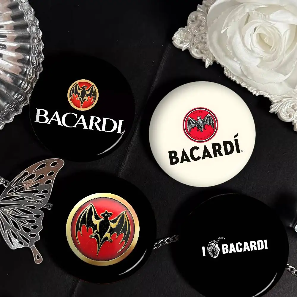 B-BacardiS 58mm Cute Anime Figure Icon Badge Handmade Tinplate Brooch for Backpack Clothes Chest Ornament Gifts