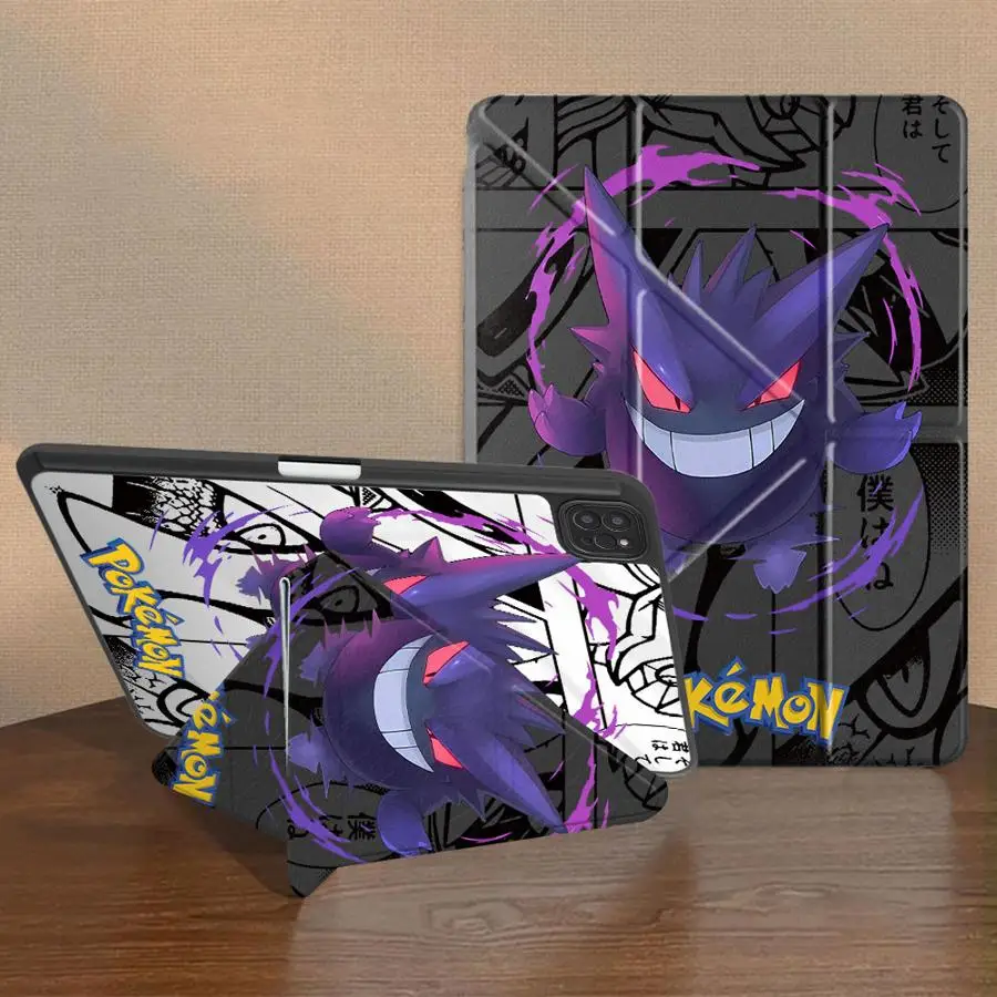 Tablet Case For iPad Pro 2025 Pro 11th 10th 9th 8th 7th 12.9inch Mini 6 7 Air 4 5 M3 M2 1 2 M4 11inch Holder Cover Pokemon Comic