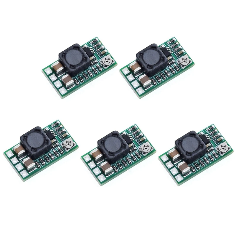 DT98 Mini DC-DC Step-Down Converter 4-24V to 5V 3A, 97.5% High Efficiency Buck Module for Car USB DIY Electronics