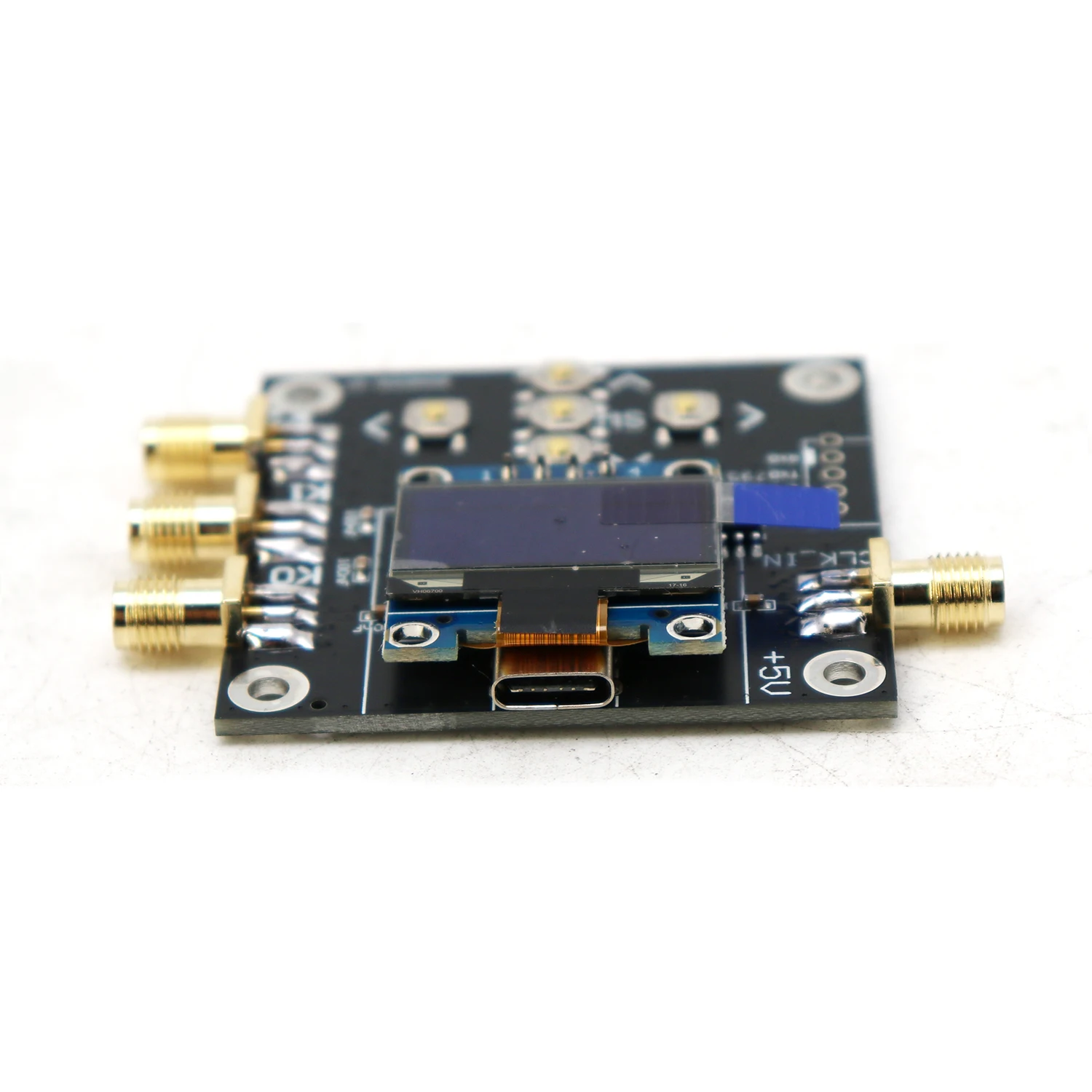 SI5351 Taktgenerator 2,5KHz-200MHz Rechteckwellen-Signalquelle SMA-Ausgang für Amateurfunk Labor RF-Test Frequenzkalibrierung – Detail 5
