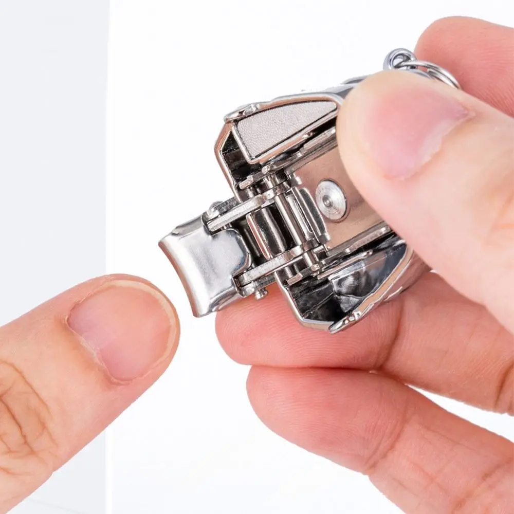 New Stainless Steel Fingernail Clipper Trim Nails Foldable Nail Cutting Pliers Nail Tool Fingernail Trimmer for Unisex