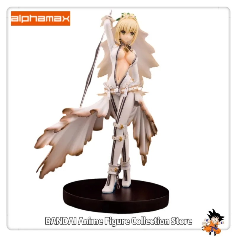 

Limited Edition Original Alphamax Fate/Extra CCC Saber Bride Ornaments Collection Birthday Gift Anime Figures Flower Wedding
