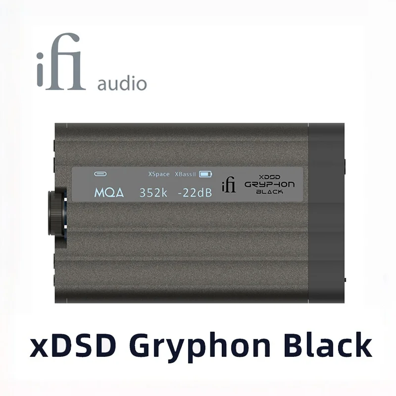 iFi xDSD Gryphon Black Portable DSD Audio Decoder Headphone Amplifier Bluetooth HiFi Lossless Digital Music DAC