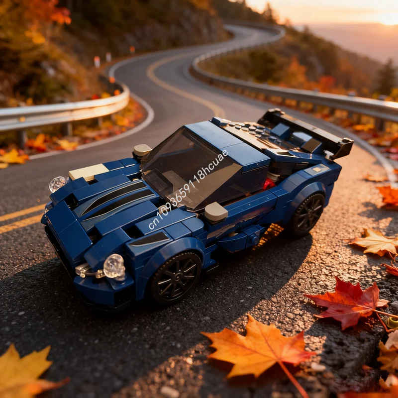 

275pcs MOC Porscheed City Champions Model Building Blocks Construction Assemble Idea Education Kids Christmas Gifts Toy Birthday