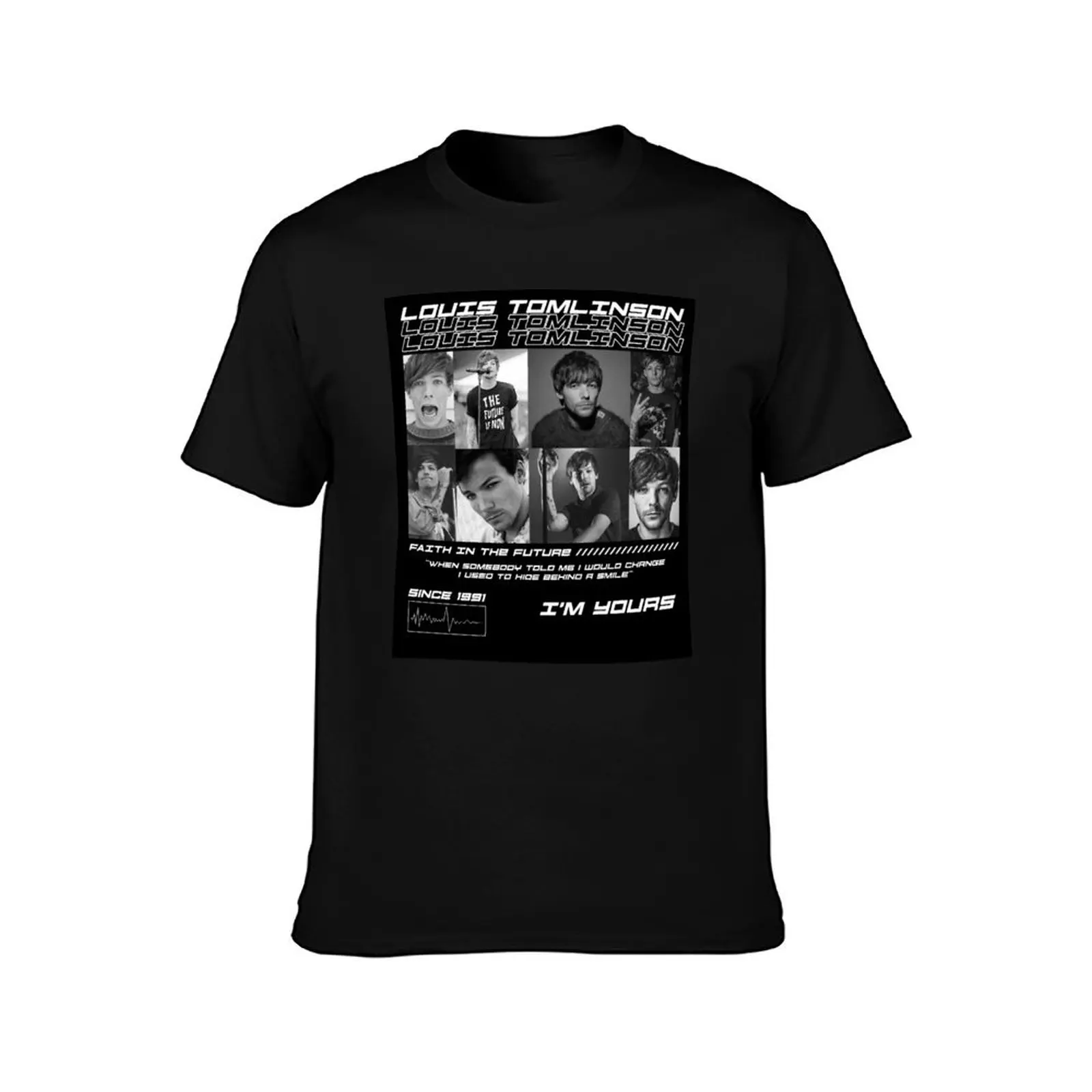 Louis Tomlinson T-Shirt custom t shirt custom t-shirts custom shirt plain black t shirts men