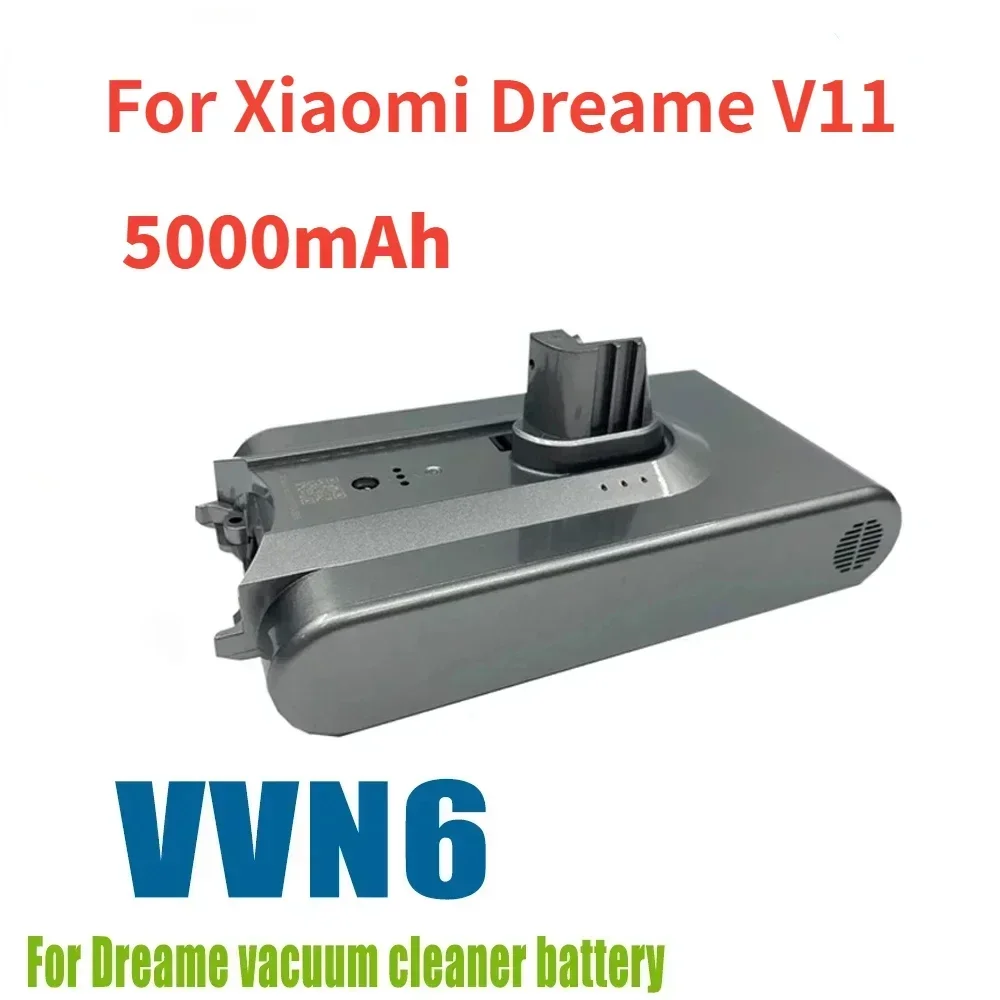 

Original 5000mAh Replacement Battery For Xiaomi Dreame V11 V11SE V12 VVT1 VVN6 VVA1 Wireless Vacuum Cleaner 18650 Battery Pack