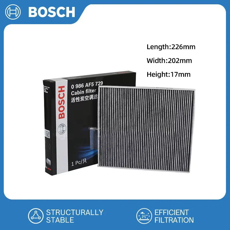 BOSCH For HYUDNAI KIA Carens Sportage Car Air Filter Air Conditioner Cabin Filter with Activated Carbon Replacement 97133-2E200