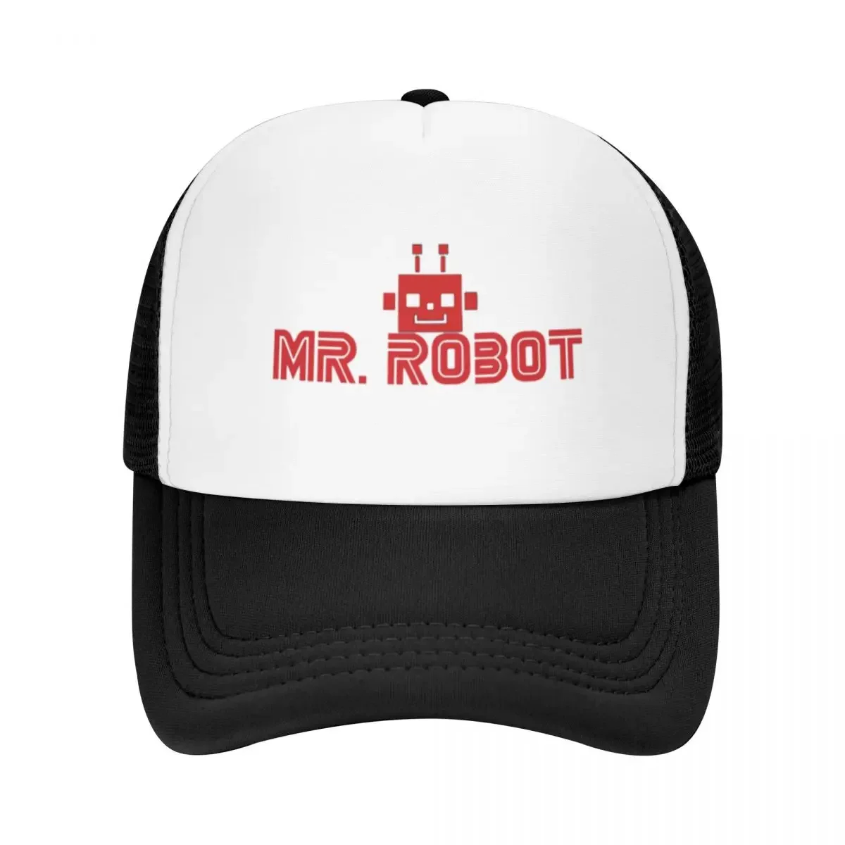 Red Mr Robot Pool Party Mesh Baseball Caps Women Men Adult Female Beach Hat Peaked Cap