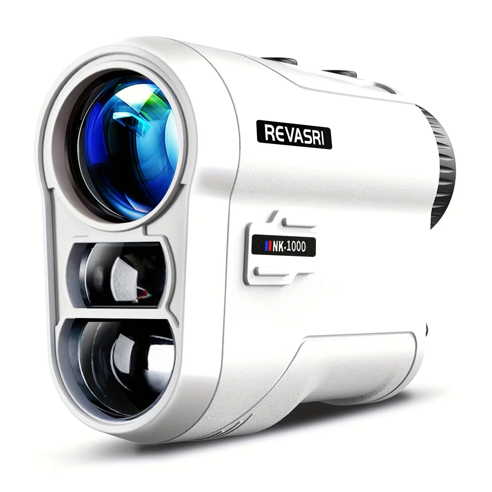 REVASRI Golfowy dalmierz laserowy z ładowaniem przez port USB-C, zasięg 600 m/1000 m, 6-krotny powiększenie, monokularowy teleskop do pomiaru odległości, idealny do sportów na świeżym powietrzu. — 2
