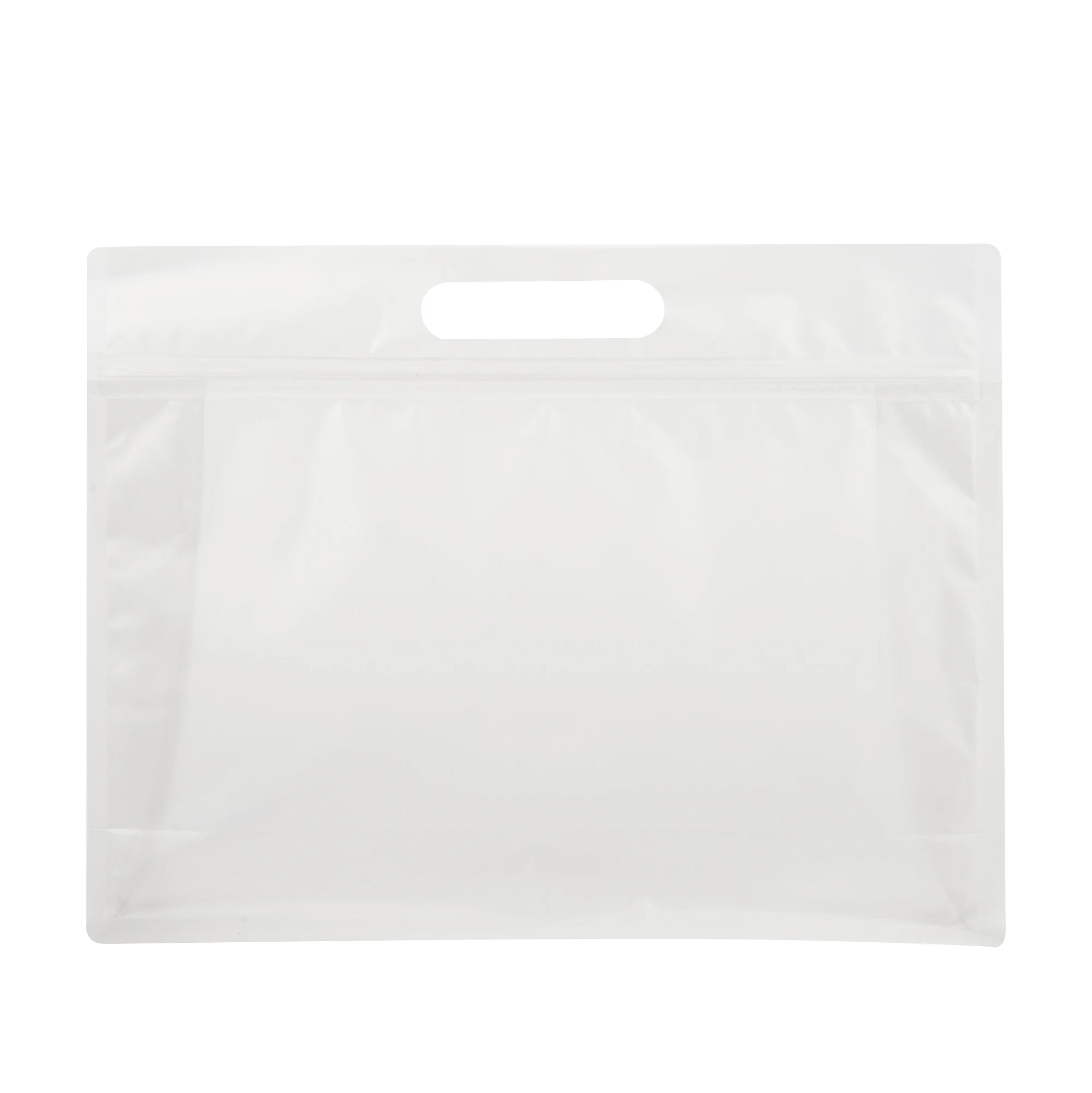 Mylar Zip Lock Storage Bags,Stand Up Ziplock,Self Sealing Pouches,Frosted Translucent,Long Square Seal Packaging Bag,Eco Plastic