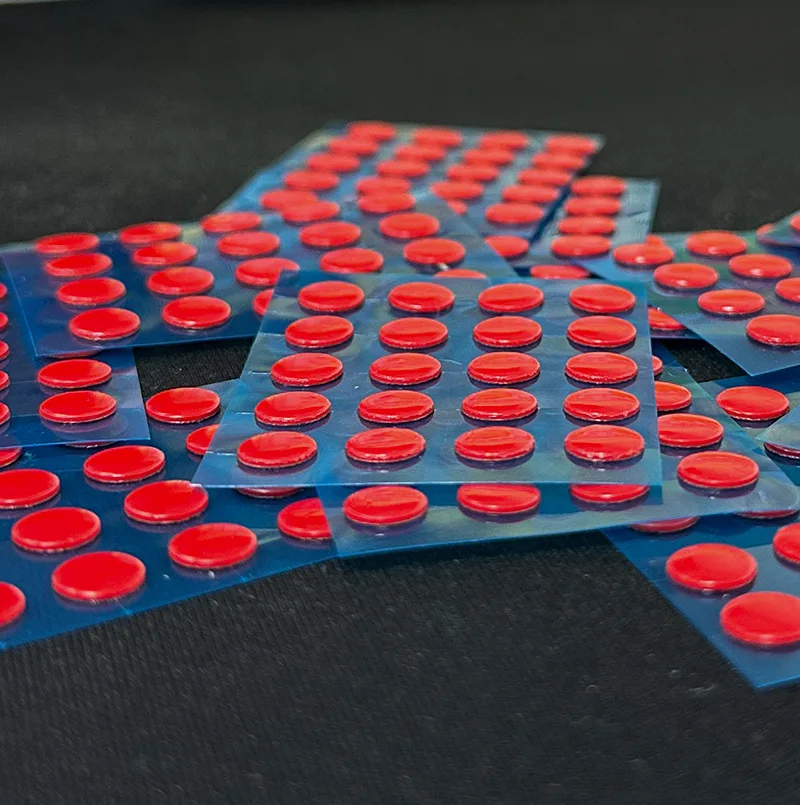 

Durable PTFE Round Mouse Feet, Ultra Thin Small Dot Stickers, Low Noise Glide Pads For Office & Home Mouse