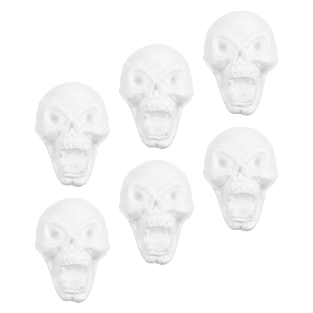 6 قطع من مشغولات البوليسترين الرغوية سهلة الطلاء، غراء ملون مثالي للأطفال، مشاريع تعليمية إبداعية، ديكور شتوي للعام الجديد #6