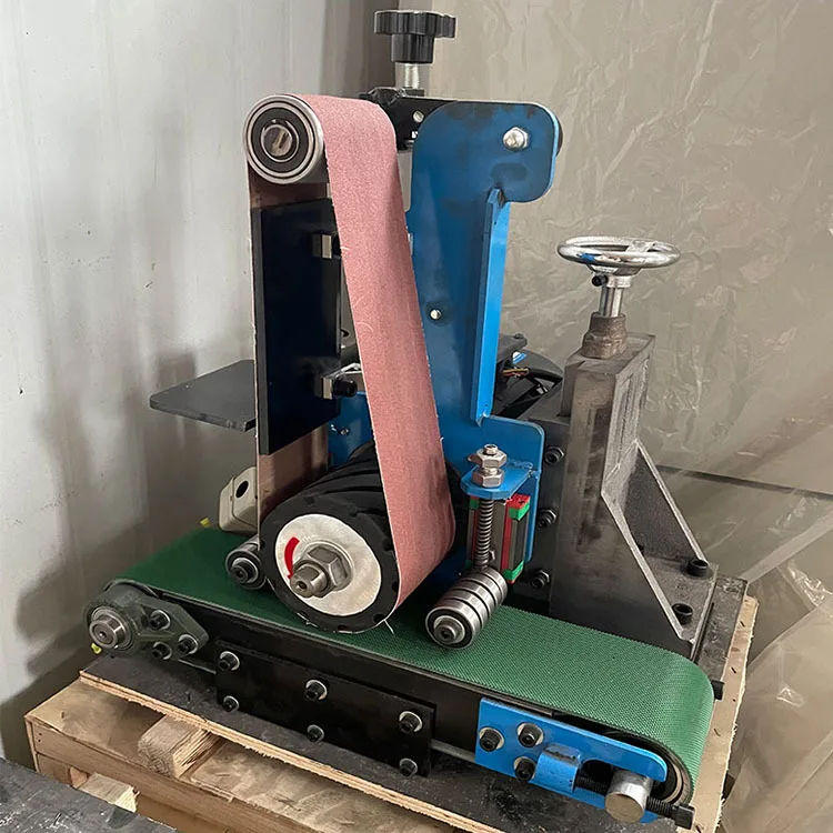 Metal Single/Double Sand Drawing Polishing & Grinding Derusting Deburring Belt Sander