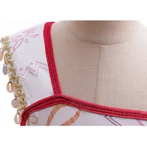 فيلم ديزني الجديد موانا 2 فستان عيد الميلاد فتاة موانا أميرة اللباس تأثيري الفتيات كتف واحد حمالة اللباس مجموعة اكسسوارات أفضل 6 ملابس كرنفال فتاة مارشا مبيعا - رقم 3