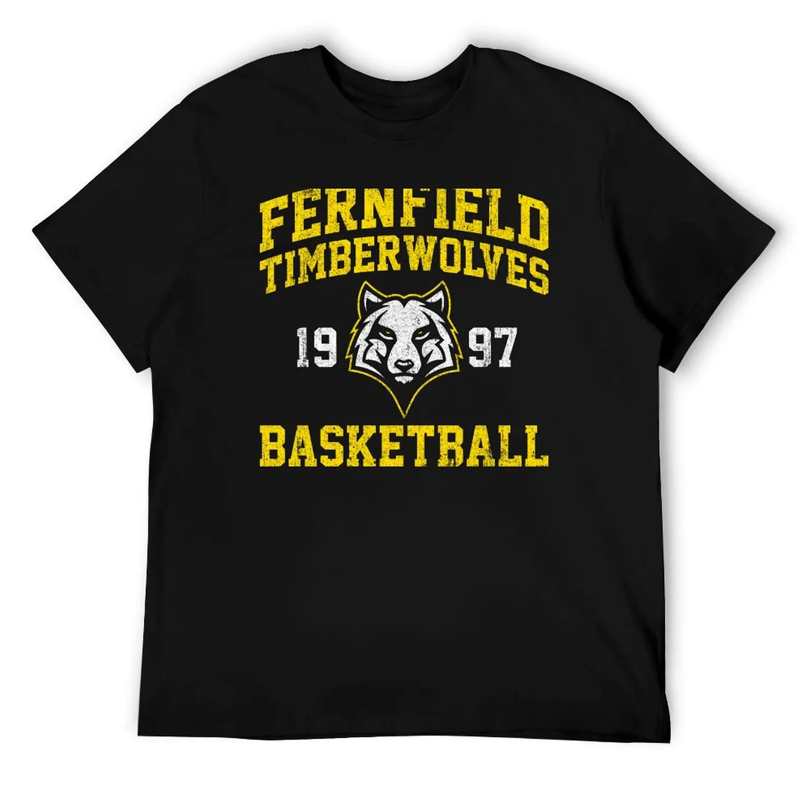 

Fernfeild Timberwolves Basketball (Air Bud) T-Shirt men t shirt cotton 100% t shirt man luxury T-Shirt