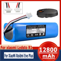 New BatteryFor Proscenic M7Pro,M7Max,M8Pro,Lydsto R1,VIOMI S9,ROIDMI EVE Plus Robot Vacuum Cleaner Li-ion Battery 14.4V 12800mAh