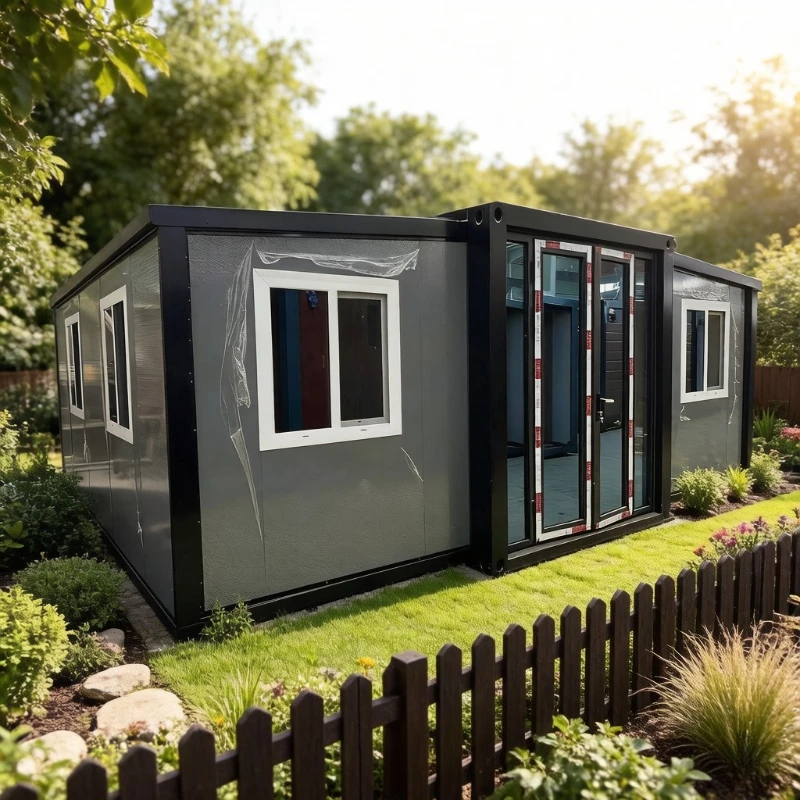 Expandable Container House 20FT 30FT 40FT Modular Prefab Houses Tiny House Foldable Container Home Prefabricated Portable Homes