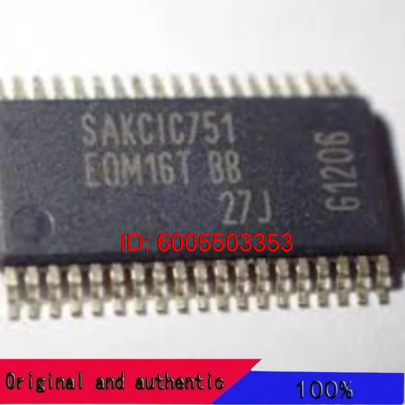 New 5PCS/lot SAKCIC751 EOM16T BB TSSOP28 Car Chips For EDC17 Automotive Computer Vulnerable IC Chip Module
