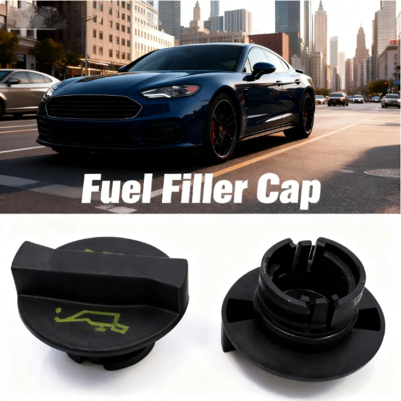 1pcs Car Oil Tank Filller Cap FOR FORD TRANSIT FOCUS MONDEO C-MAX ESCORT KA Black Tank Filler Cap Car Accessories 1135010