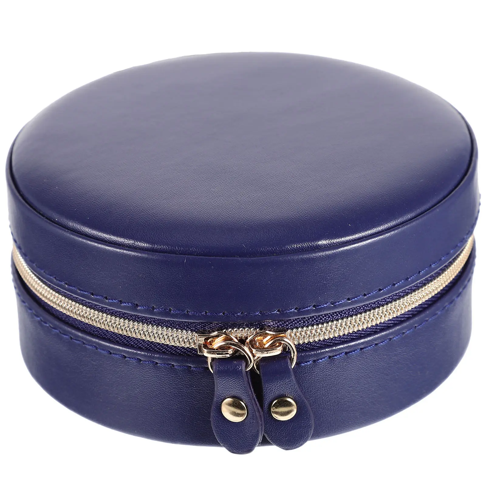 

10-Slot Pu Jewelry Box Portable Travel Case For Women Small Earrings Container Ring Organizer Storage Box
