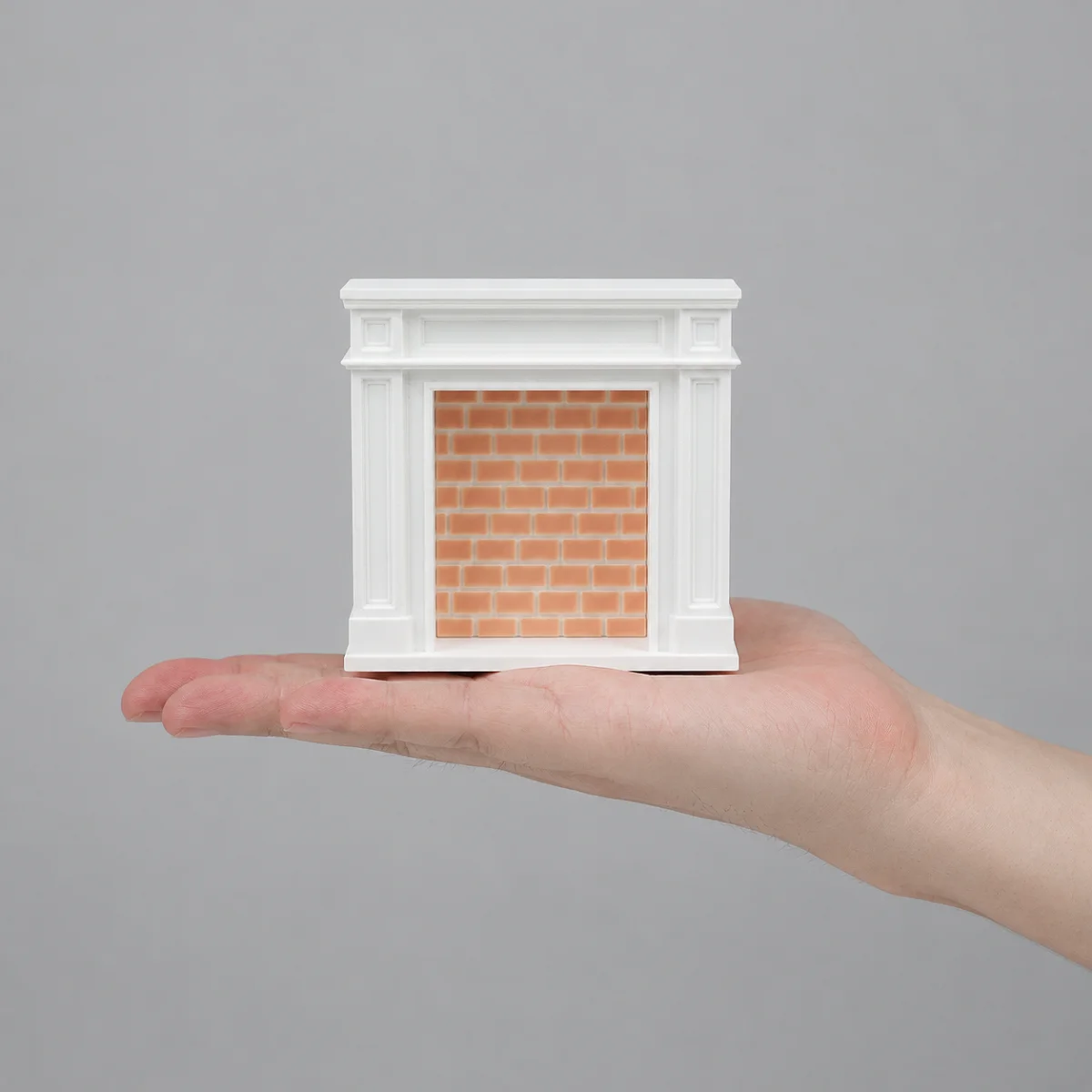 Dollhouse Furniture, Miniature Furniture, Dollhouse Miniature Models, 1:12 Scale American Country Style Fireplace, Pla Material, Not Made of Wood Classic Fireplace Design, Suitable for Decorating Scenes in Dollhouses, Living Rooms, and Bedrooms, Can Be Used as Miniature Home Decor, Collectible Models, and Scene Decorations, Creating a Warm and Exquisite Mini Home Space.