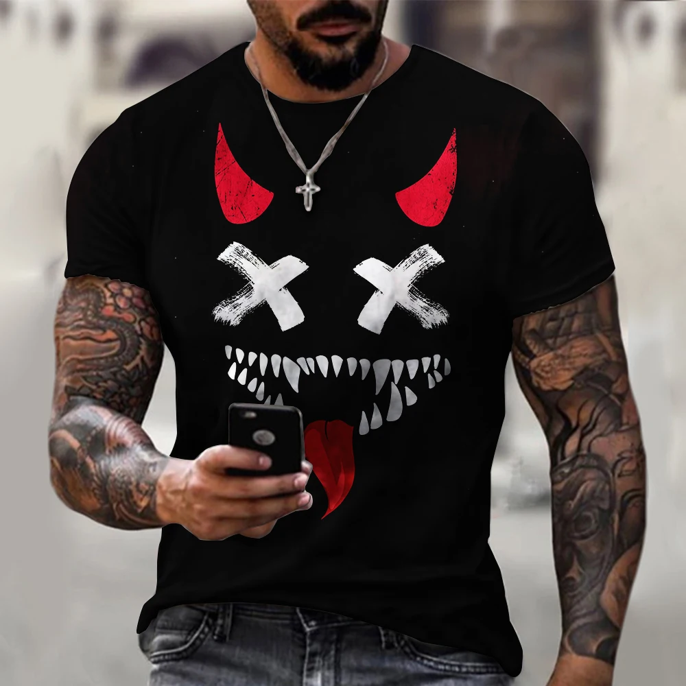 Fashion Xoxo Pattern T Shirt Daily Tops Men Hip Hop Tops Men Street Casual Sport Shirt 2021 Xoxo 3D Print T Shirt image 3