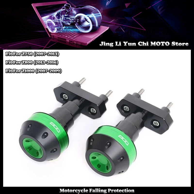 

Fit For KAWASAKI Z750 Z800 Z1000 Z 750 800 1000 Motorcycle Falling Protection Frame Slider Fairing Guard Crash Pad Protector