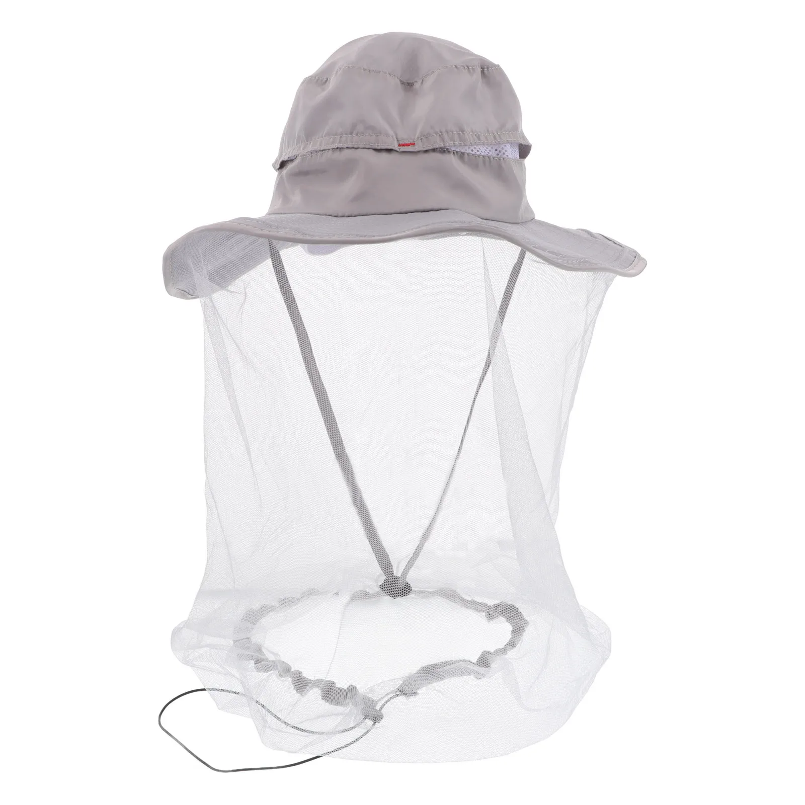 Gorro antimosquitos con velo de cara completa para hombres y mujeres actividades al aire libre protección solar casco resistente a insectos senderismo pesca