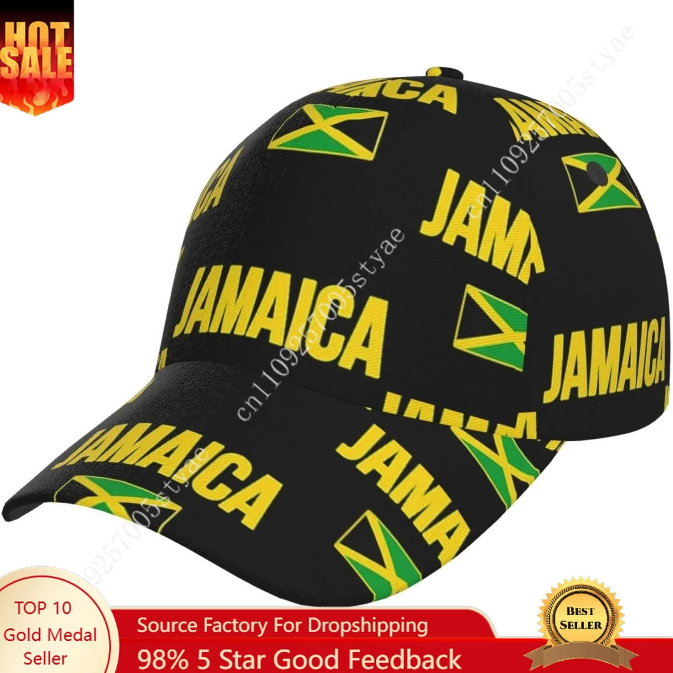 

Jamaica Flag hat Man Woman Baseball Cap Fashion Sunhat Adjustable outdoor Dad Hats Trucker Caps Casual Snapback Hat