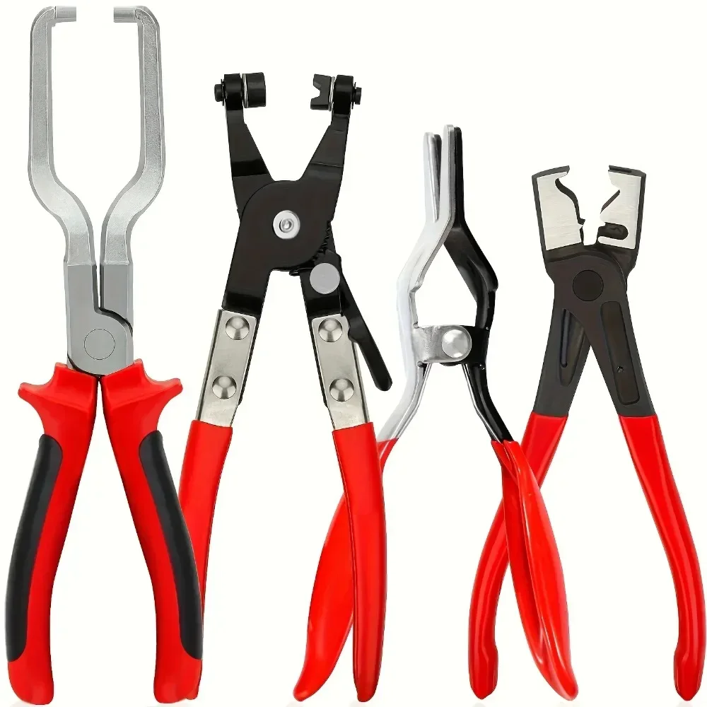 Automotive Fuel Line Urea Pipe Disconnect Pliers Set 4PCS Ca