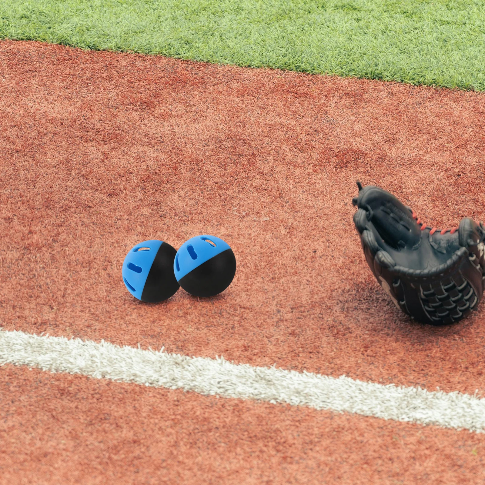 

Super Soft Practice Ball Baseball Accessories Hollow Plastic Sports Flight Eva Hitting