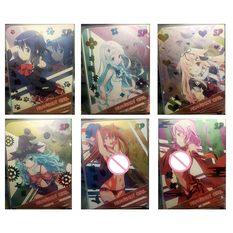 

Anime Goddess Story SP card BOA HANCOCK Nami Yuzuriha Inori Honma Meiko Game collection Children's toys Birthday Christmas gift