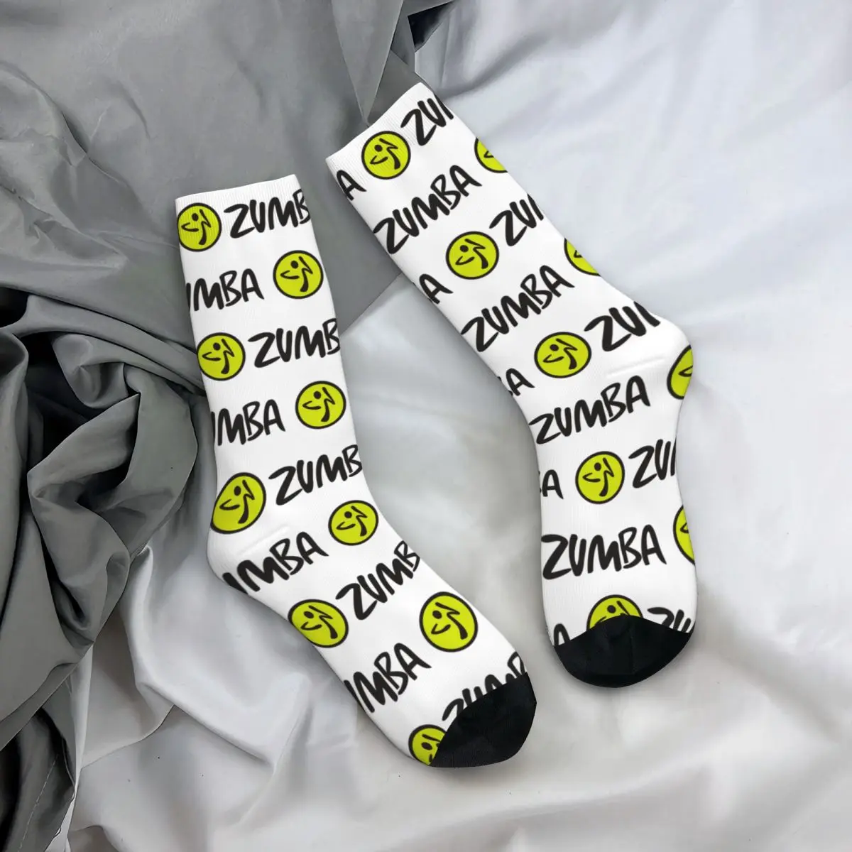 Zumba Dance Socks Men\'s Women\'s Polyester Casual Fitness Socks Hip Hop Spring Summer Autumn Winter Socks Gifts