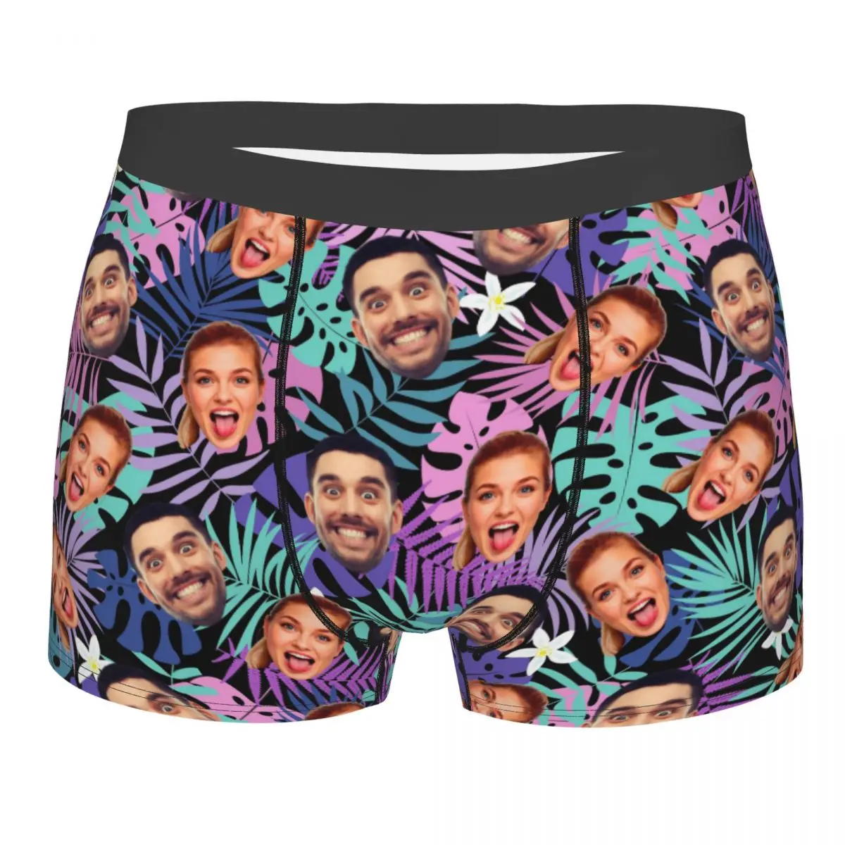 

Personalized Custom Face Photo Mens Boxers Briefs For Husband Boyfriend Wedding Gift Underwear Novelty Briefs Underpants