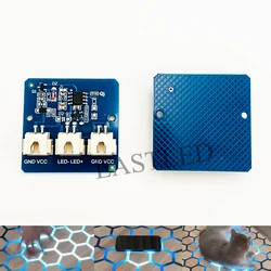 Touch Sensor Switch Module Circuit Board for TikTok PCB Sensing Chip with LED Strip and Cables Sensitive Smart Epoxy River Table