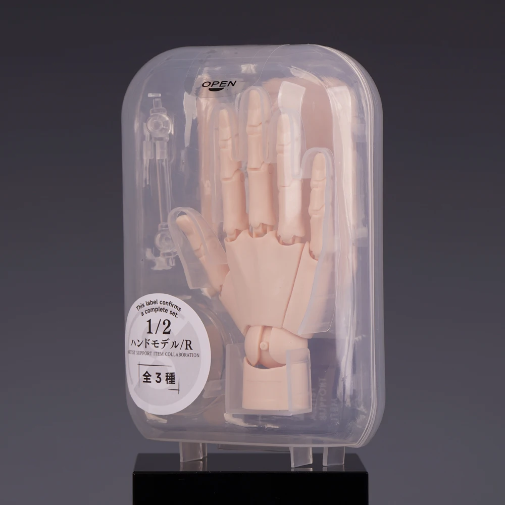Neue 1/2 Palm Mini bewegliche Actionfigur – Basismodell mit Anime-Charakter und beweglichen Gelenken – Gashapon Artist Reference Tool – Detail 2