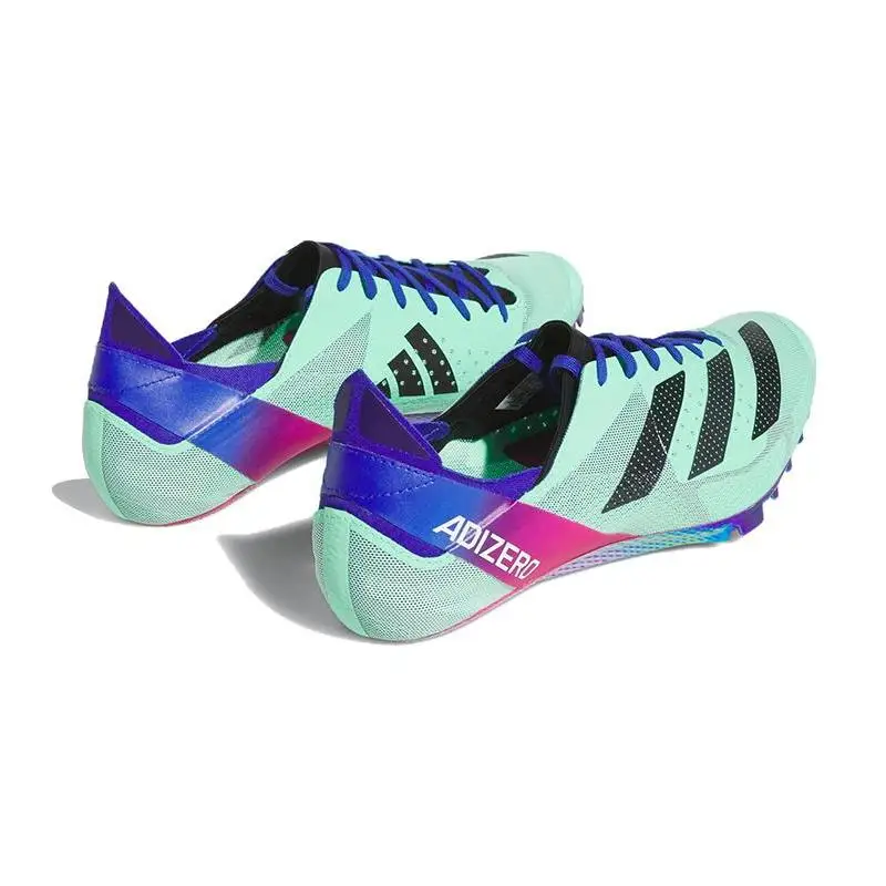 Chaussures de sport adidas Adizero FinDD, sneakers à pointes, 'Pulse Mint Lucid Blue', GV9091