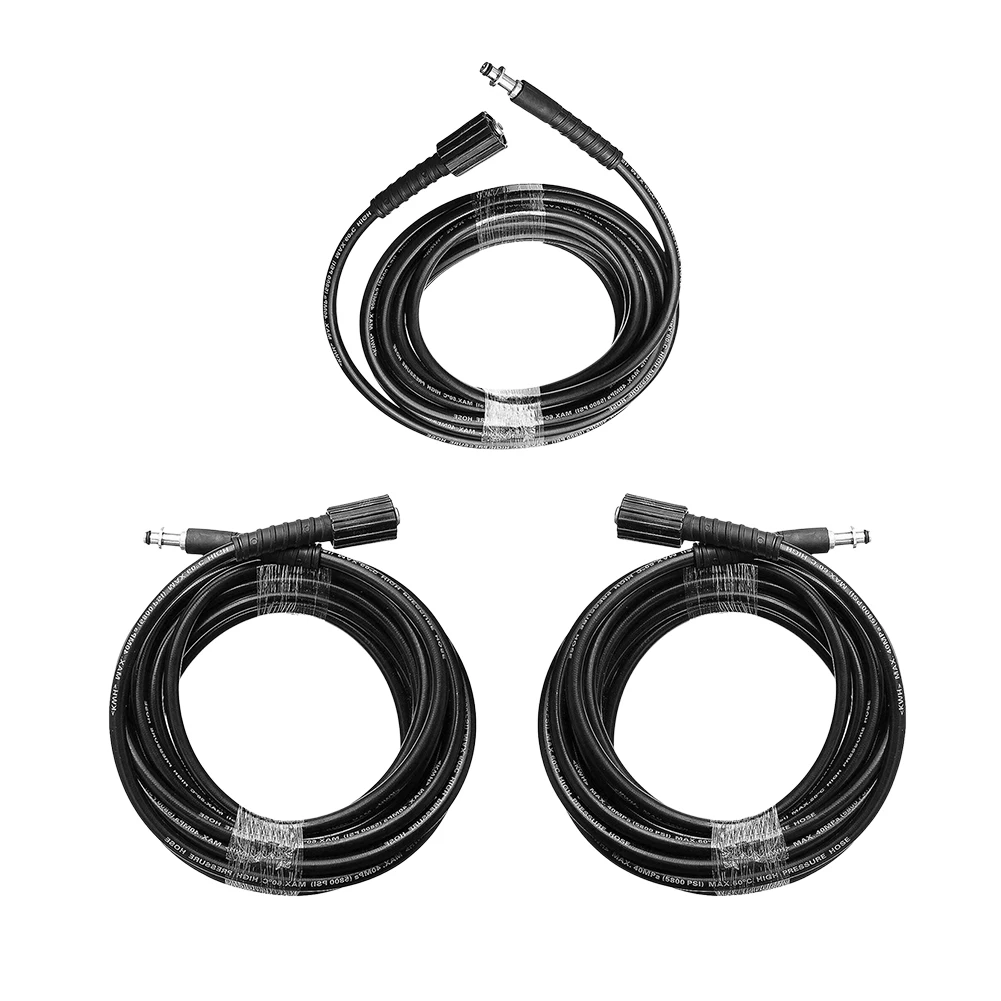6-15M Car Washer Hose M22 Pressure Washer Water Pipe Spray Tube High Pressure Car Washing Hose for Karcher K2 K3 K4 K5 Washer