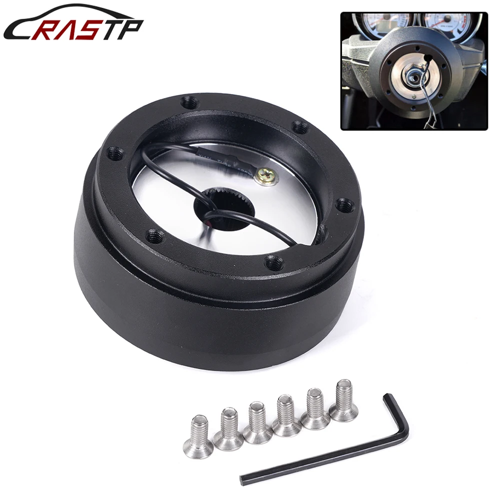 

RASTP-186H High Quality Aluminum Racing Steering Wheel Hub Adapter for Volkswagen VW MK1 MK2 Golf Jetta RS-QR061
